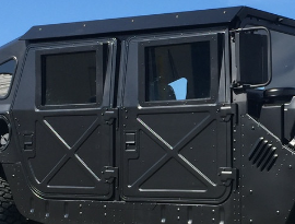 Humvee Square Window Doors