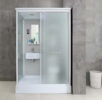 New design portable prefab all in one shower and toilet portable Caravan Unit Bathroom Pod #2016