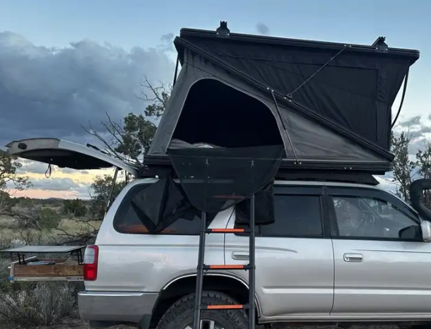 Elevate Your Camping Experience: Folding Manually Car Roof Top Tent #2035