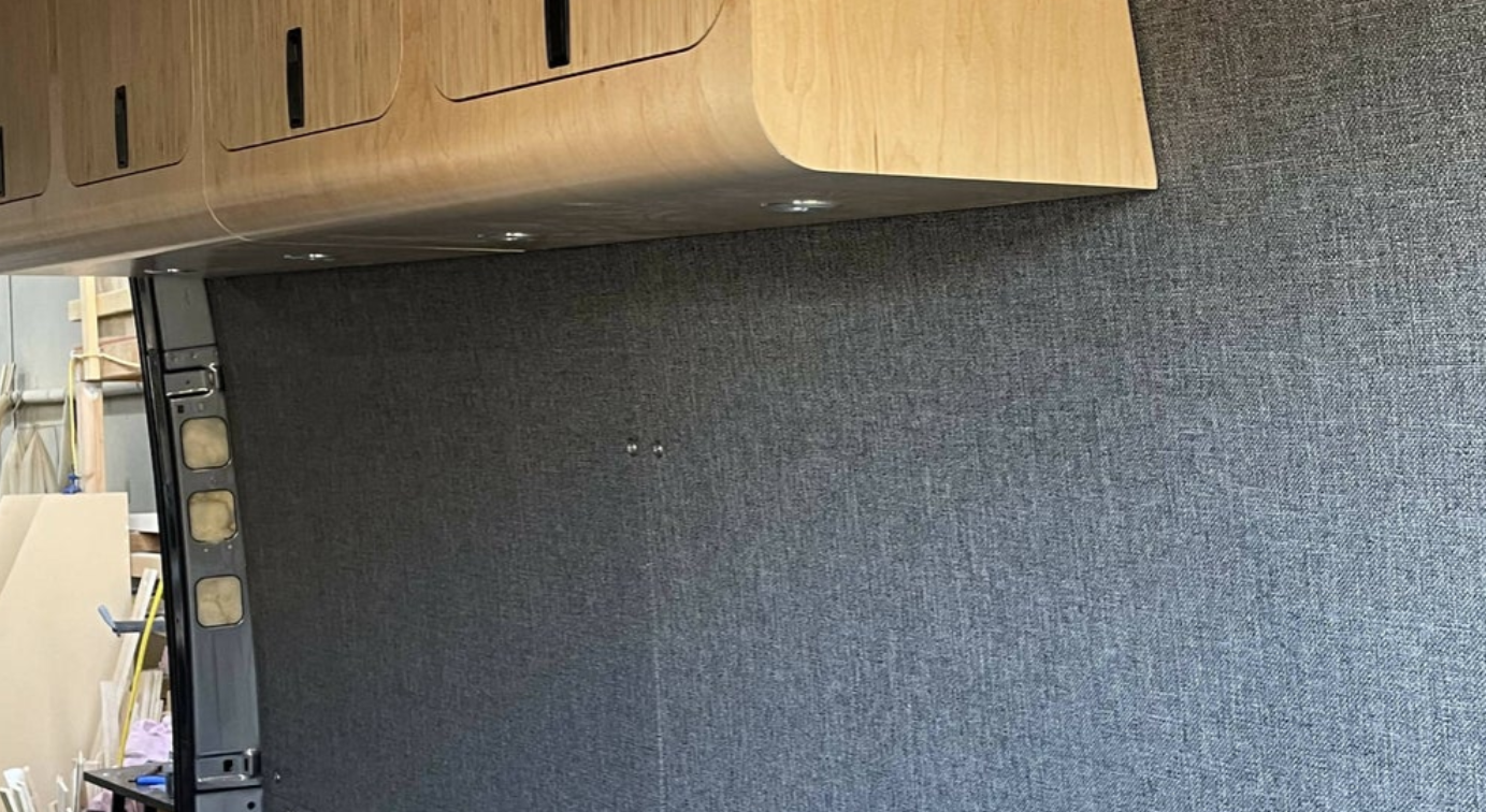 170 Mercedes Sprinter Van Wall Panel Kit - Upholstered #2053