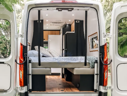 Adjustable Floating Bed Lift System for Vans and Campers #2117