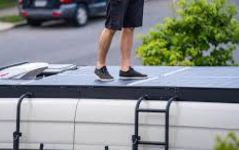 420W Durable Walkable Solar Panels for Vans, Campers, and Expedition Trucks #2125