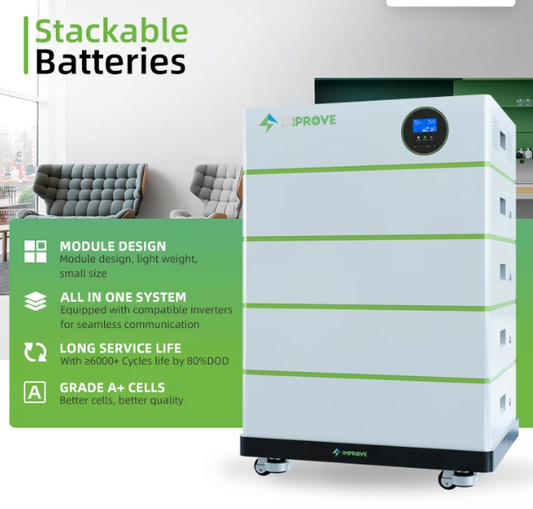 All in One Lifepo4 Battery Energy Storage Home Use 5kw 10kwh 100AH #2128