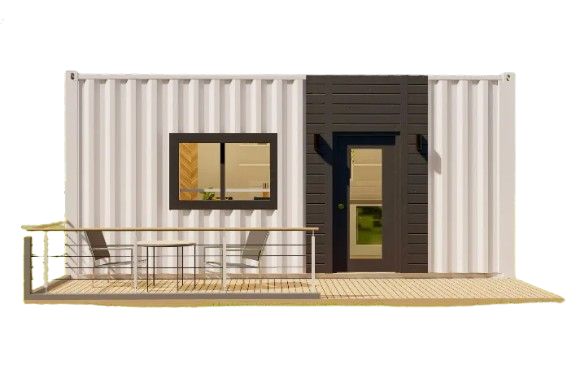 Finished Shipping Container Home With Kitchen and Bath