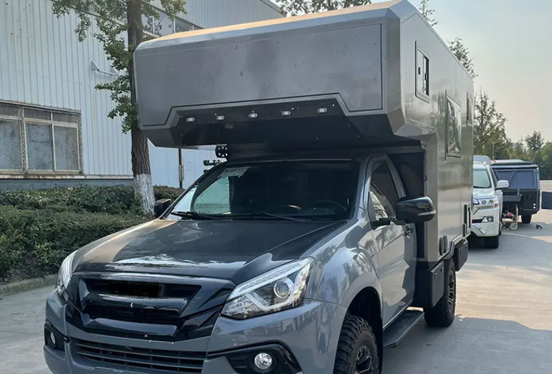 Aluminum Camper for Small Scale Expedition Vehicles