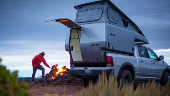 Tough Long Lasting Fiberglass Overland Truck Bed Camper