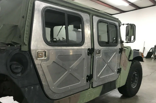 4 Aluminum Humvee Hard X Doors 1030